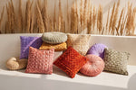 Handwoven Velvet Cushion