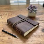 Brown Buffalo Leather Journal