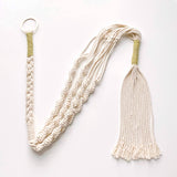 Trina macrame plant hanger in sage