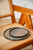 Rust Stoneware Dinner Plates: Salad Plate