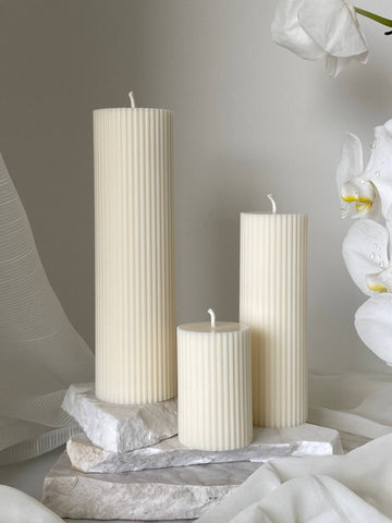 Pisa Pillar Candle Set