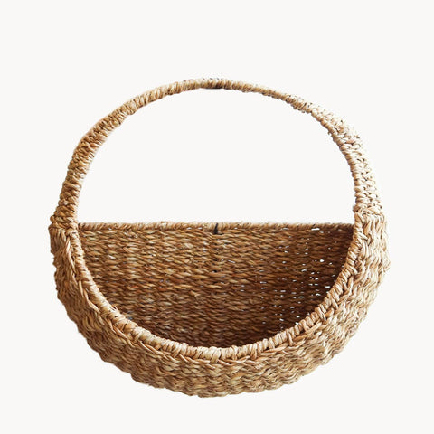 Handwoven Wall Hanging Basket