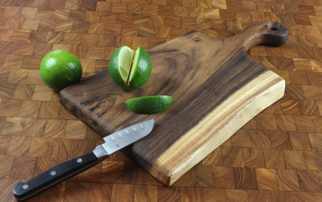 Large Live Edge Italian Olive Wood Charcuterie / Cutting Board